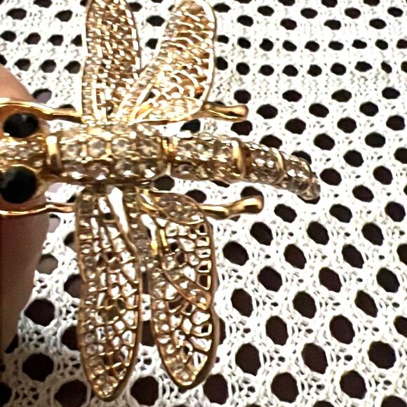 Dragonfly Purse Charm - Key Chain - 3 Colors Available - Picture 6 of 8